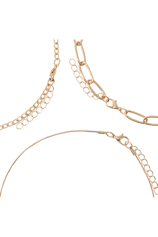 Gümüş Kolye Seti - 4