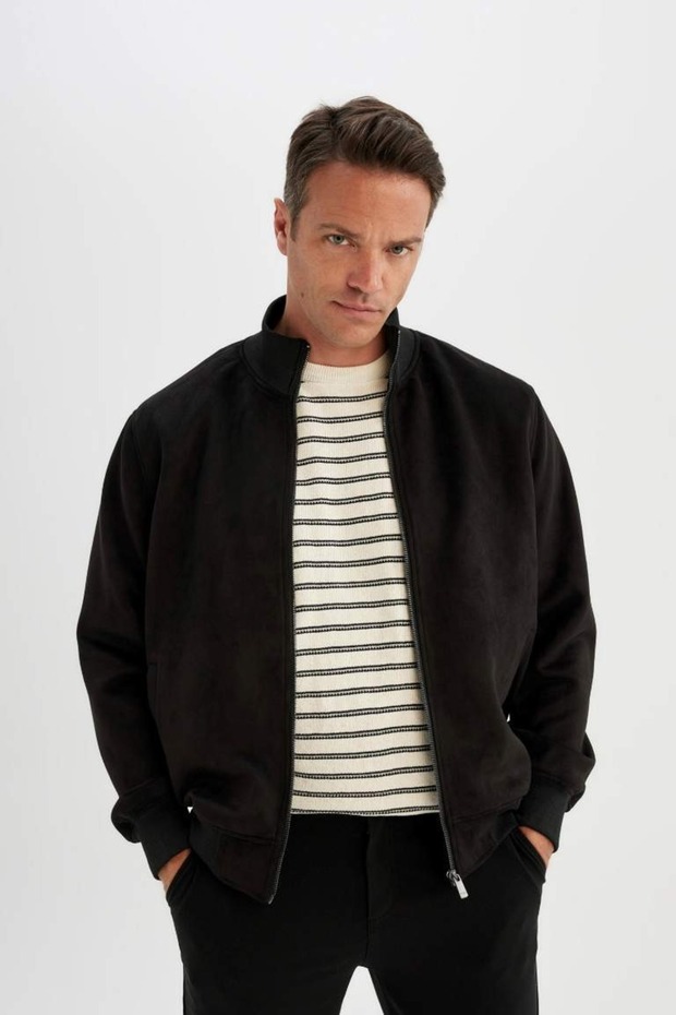 Men's Coat D1524Ax/Bk27 Black