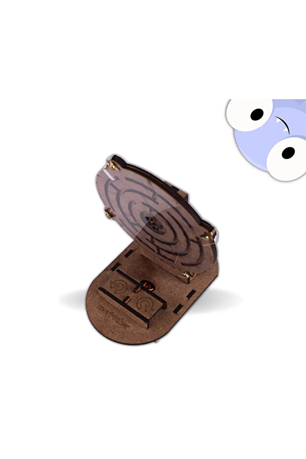Labyrinth Robot Educational DIY Wooden Toy Movable Stem-A Algorithm Game - 4