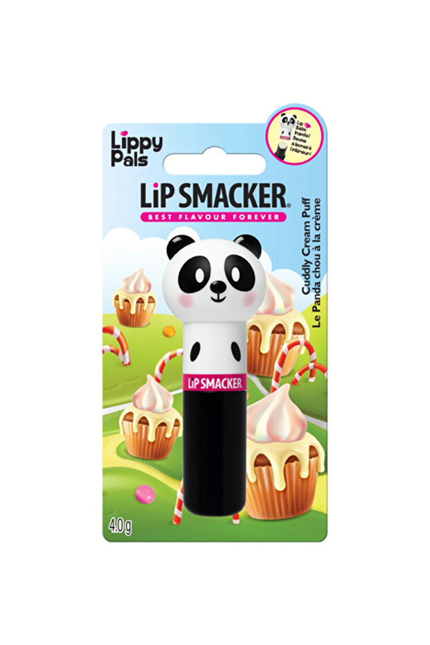 Lippy Pals Panda Cuddly Cream Puff - Single Blister 4.0g New