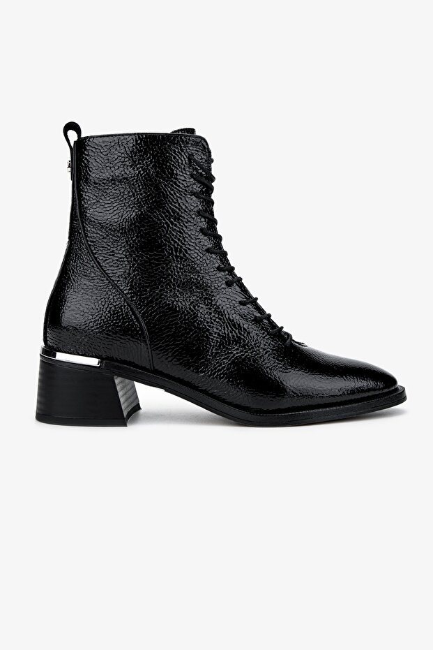 Kadın . Siyah Topuklu Bot - 1