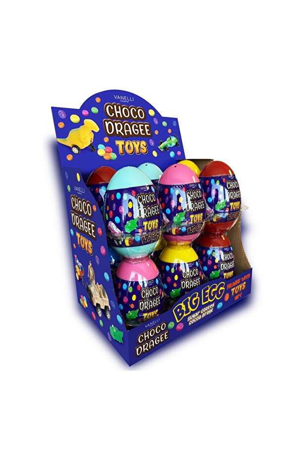 Choco Dragee Sürpriz Yumurta(1 KUTU)