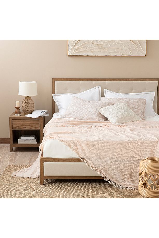 Marfa Pike Tek Kişilik 160x220 cm Pudra - 1