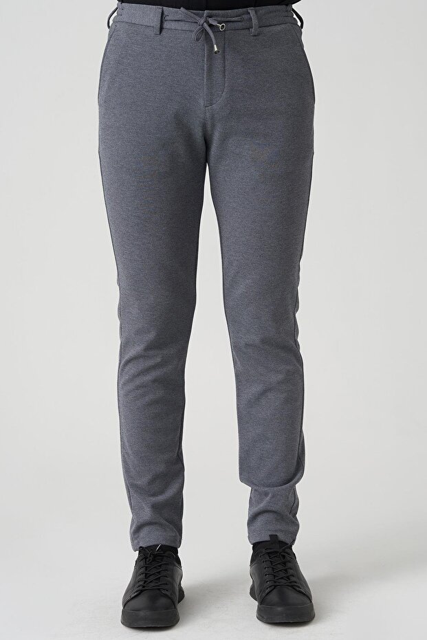 Barcelos P1035 بنطال رياضي محبوك من Semanta Lycra بقصة عادية، كحلي