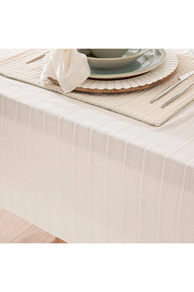 Bagre Masa Örtüsü Beyaz - 2