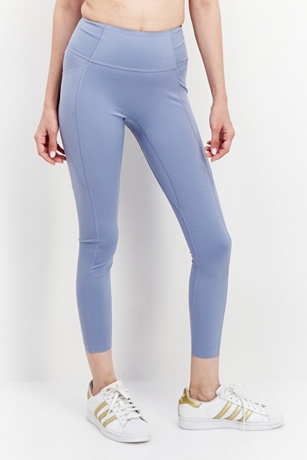 Women Sportswear Fit Training Leggings, Slate Blue