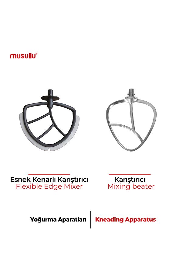 Hamur Yoğurma Makinesi Multichef Max 2000 Watt Mutfak Şefi/ Stand Mikser - 2