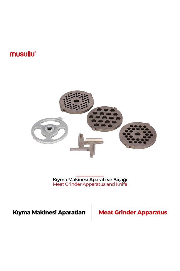 Hamur Yoğurma Makinesi Multichef Max 2000 Watt Mutfak Şefi/ Stand Mikser - 8