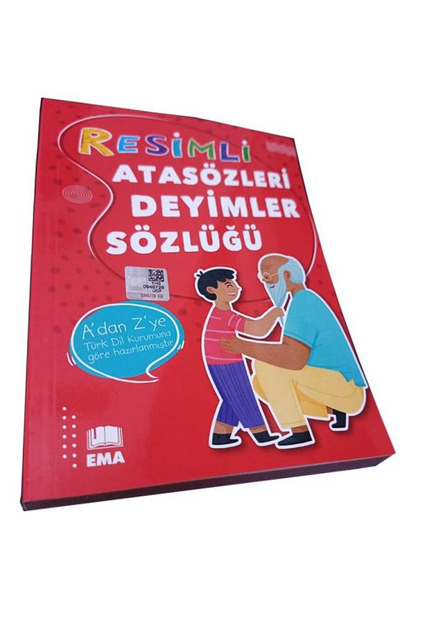 Resimli Atasözleri ve Deyimler Sözlüğü Tdk Uyumlu Karton Kapak İlk Orta Okul 256 Sayfa 1 Adet Ema Re - 1