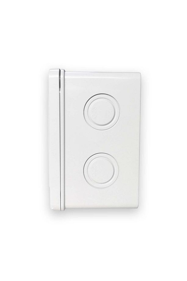 A11011072-68 Abs Termoplastik Sıva Üstü Vidalı Kare Buat (110X110X72 MM) ( 5 Adet ) - 4