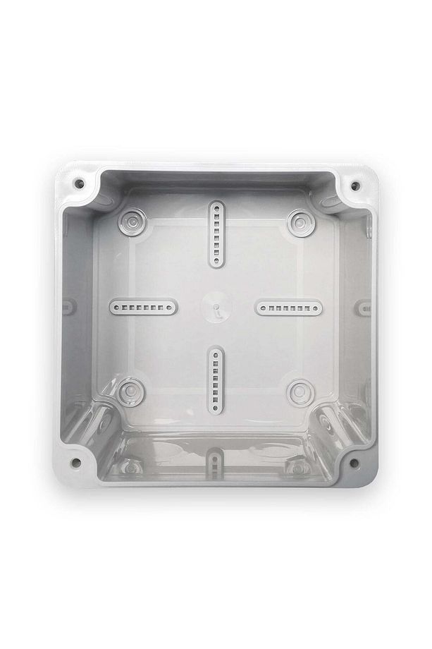 A11011072-68 Abs Termoplastik Sıva Üstü Vidalı Kare Buat (110X110X72 MM) ( 5 Adet ) - 7