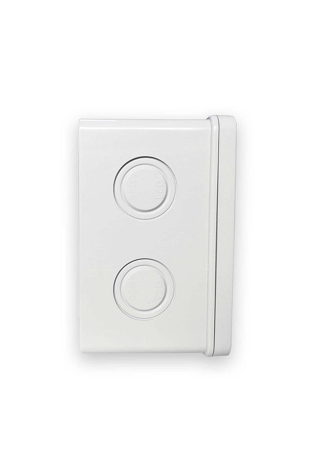A11011072-68 Abs Termoplastik Sıva Üstü Vidalı Kare Buat (110X110X72 MM) ( 5 Adet ) - 6