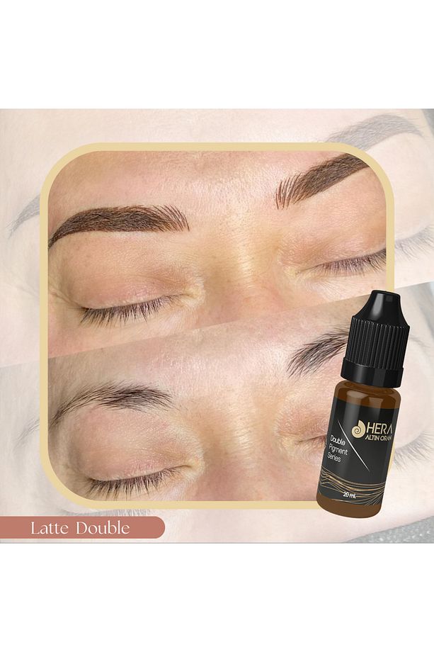 15 Adet 20 ml Tüm Renkler Kalıcı Makyaj Ve Microblading Pigment Seti - 9