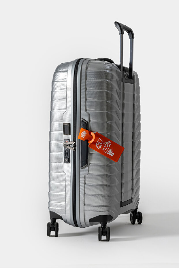 Valiz Etiketi Ve Bavul Etiketi 2 Adet * Neon Renk Pvc * - 3