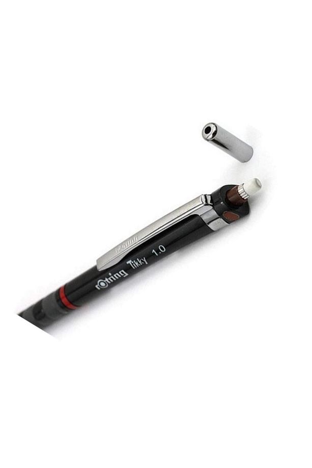 0.9 / 1.0 Mm Siyah Tikky Uçlu Kalem Ve Uçu 1 Adet Siyah Versatil Kalem 1,0 Mm Ve Ucu 1 Adet - 4