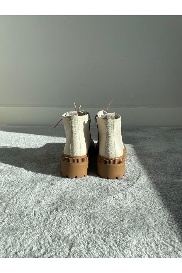 BEJ FLOTTER DERİ BOT - 2