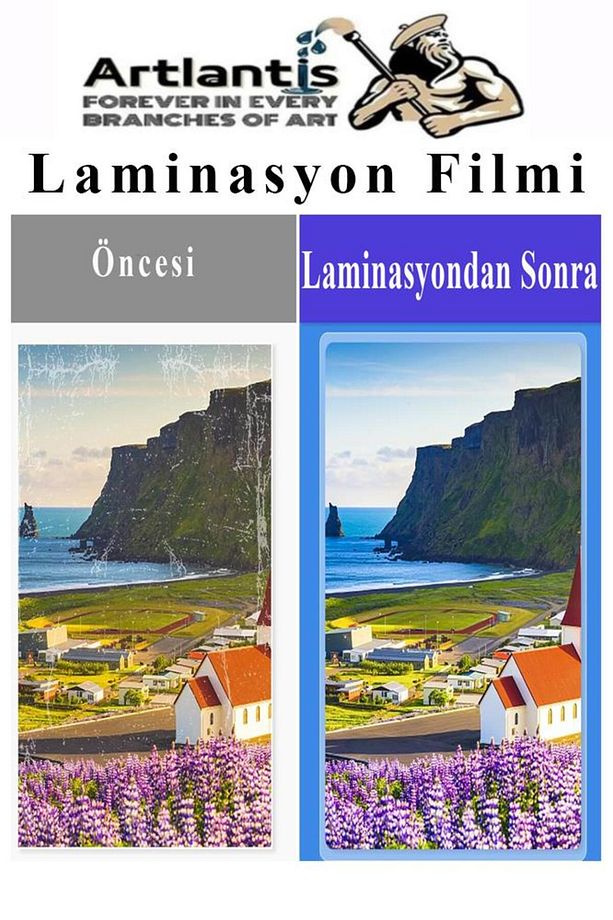 Laminasyon Filmi Parlak A4 50 li 1 Paket 125 Mikron Laminasyon Kaplama Pvc Kaplama Poşeti 50 Adet - 4