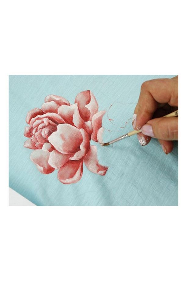 Pembe Kumaş Boyası Tişört Çanta Tekstil Boyası 30 ml 1 Adet Kumaş Boyası Pembe 1 Adet - 3