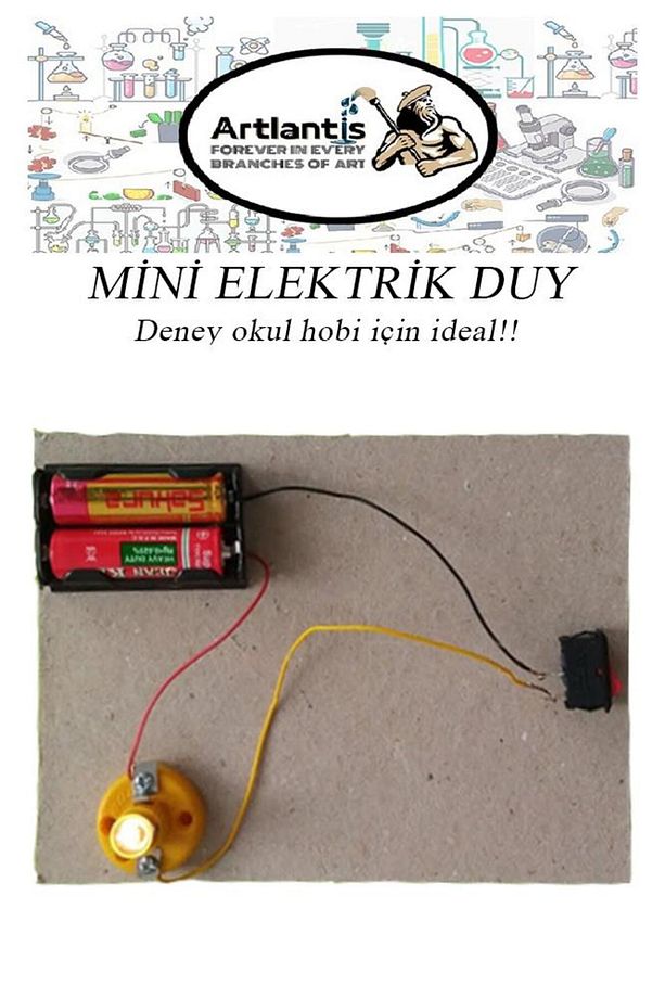 Mini Duy 10 Adet Deney Duyu Proje Için Küçük Ampul Yuvası Minyonet Duy Okul Sınıf Elektrik Devre Den - 5