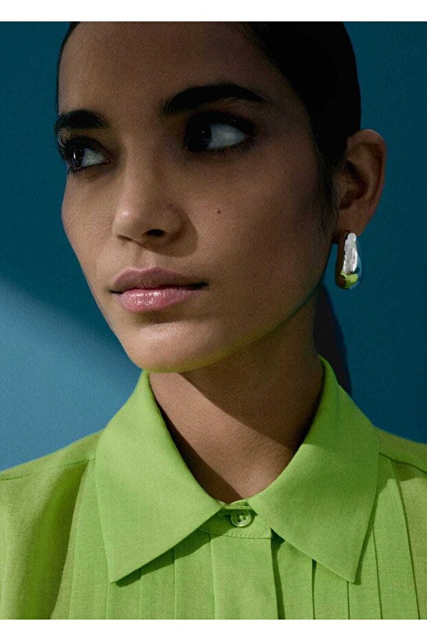 Gömlek yaka elbise - 5