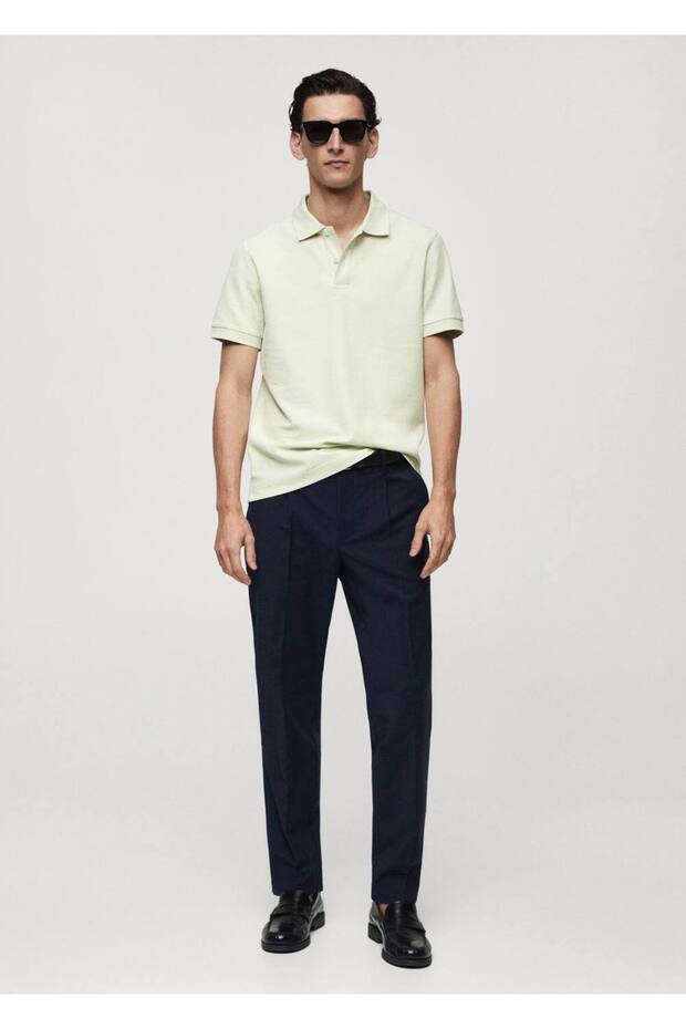 %100 pamuklu pike polo - 2