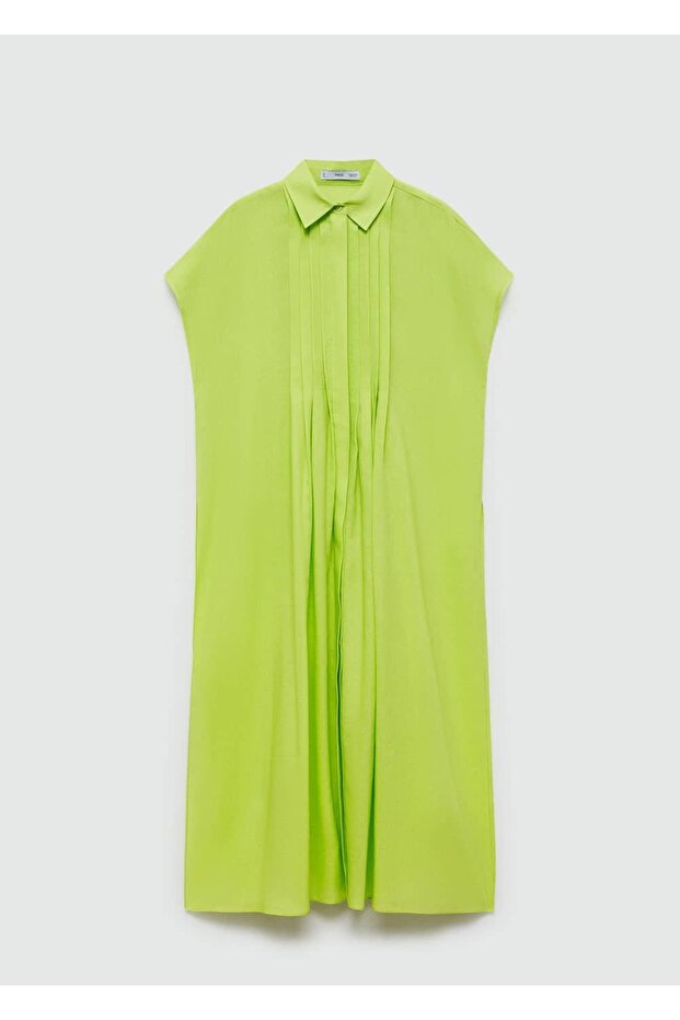 Gömlek yaka elbise - 3