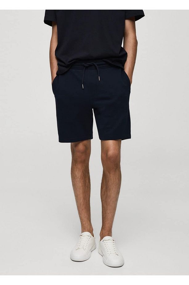 Jogger pamuklu jogger şort - 1