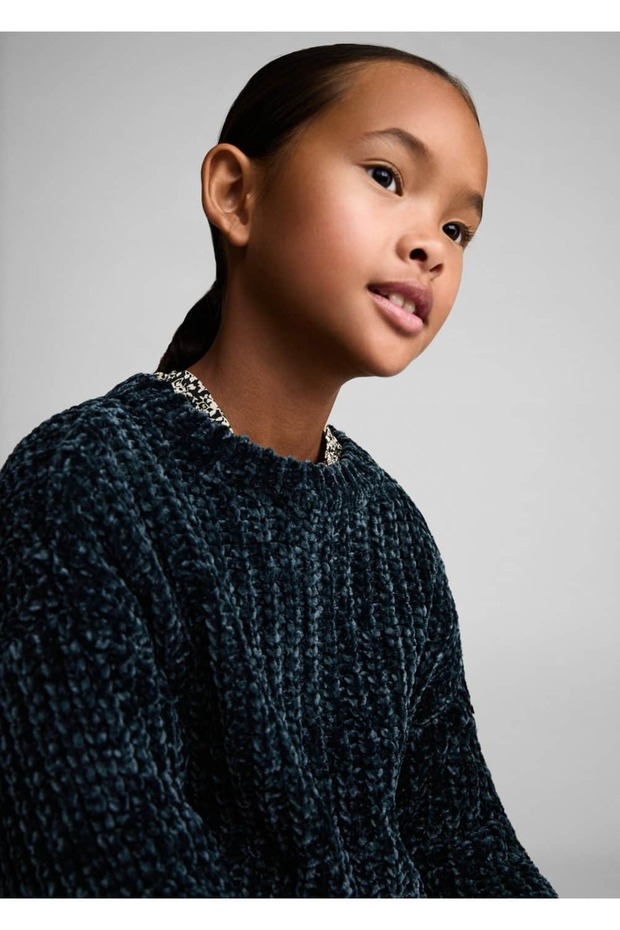 Chenille-Pullover - 7