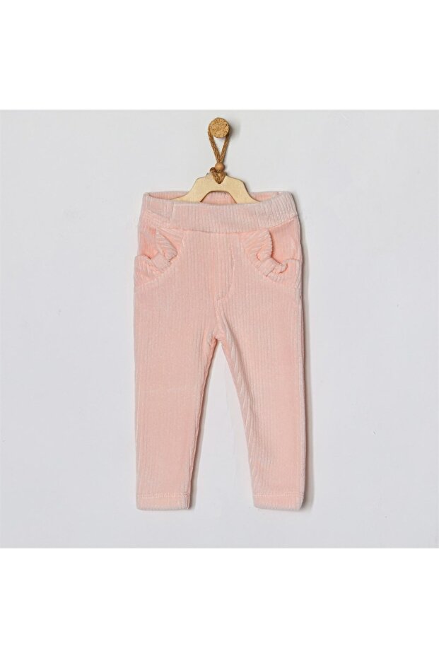 Anw-Ac22122 Baby Pants Pant Velvet Home Sweet Home
