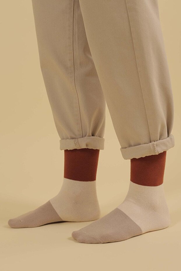 Чорапи Block Sock Ginger - 4