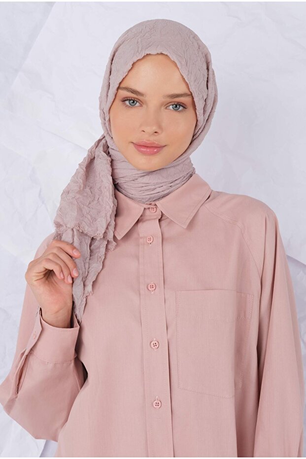 Kraş Şal Soft Menekşe - 1