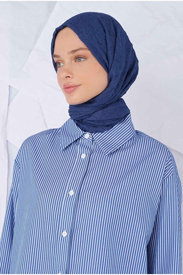 Kraş Şal İndigo - 4