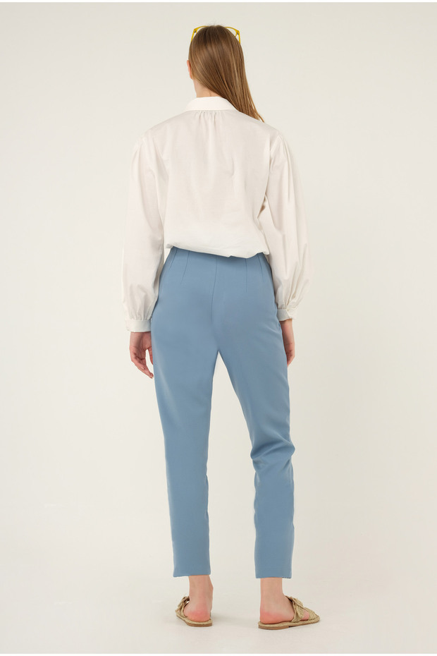 Fit Pantolon Mavi - 4