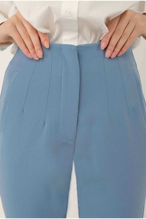 Fit Pantolon Mavi - 3