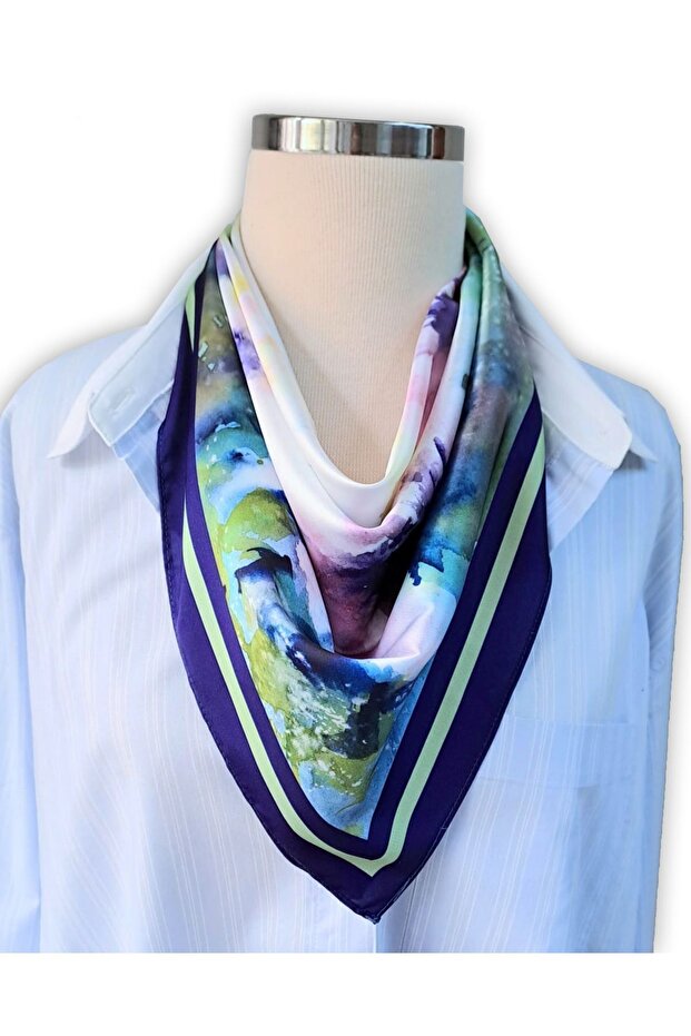 منقوشة وشاح باندانا - 4