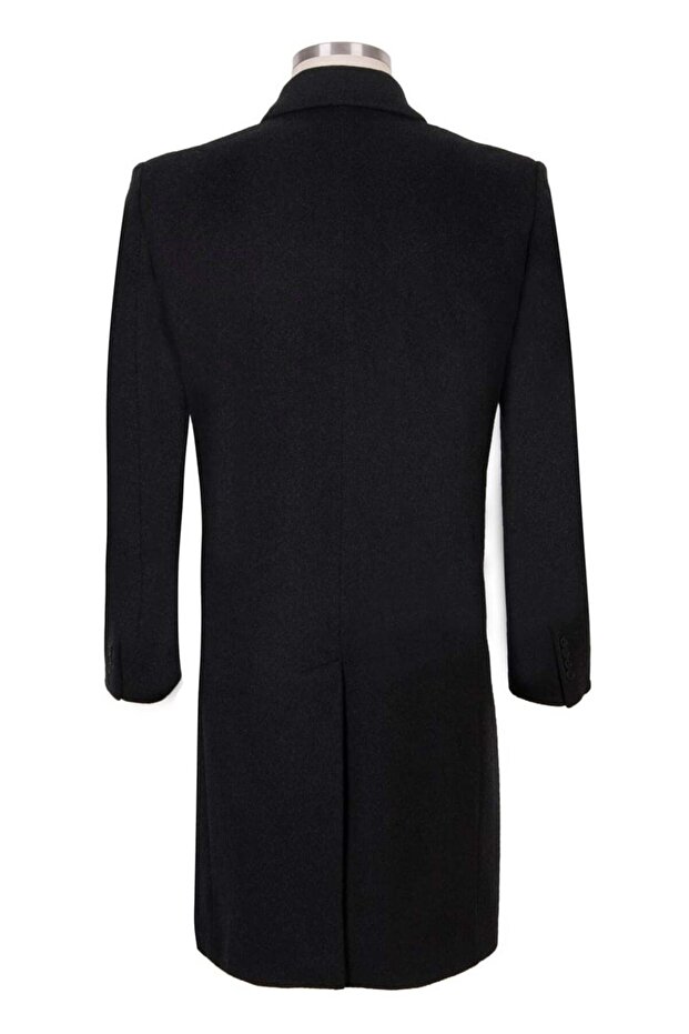 % 100 Kaşmir Klasik Palto - 2