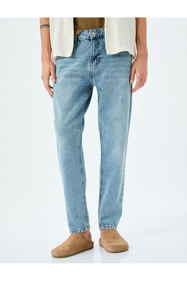 Tapered Fit Kot Pantolon - Joe Jean - 3