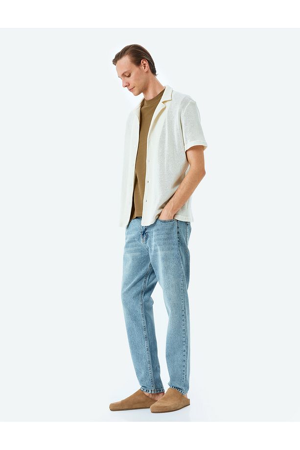 Tapered Fit Kot Pantolon - Joe Jean - 2