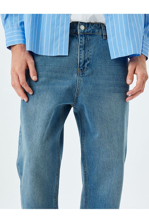 Loose Fit Kot Pantolon - Steve Jean - 5