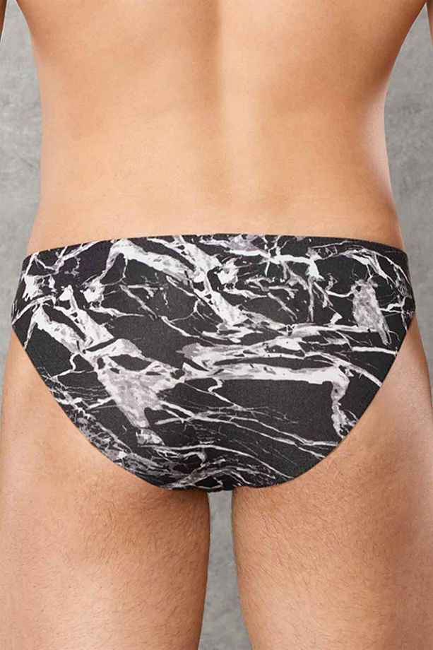 Erkek Modal Çok Renkli Baskılı Külot Slip 1271 - 4