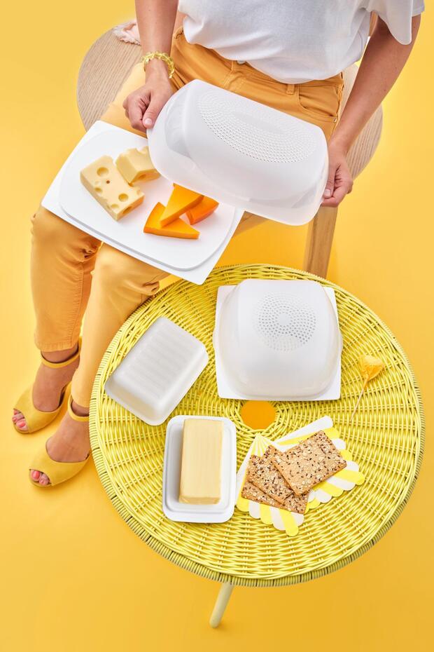 White Butter Refrigerator - 500 ml Storage Container - 3