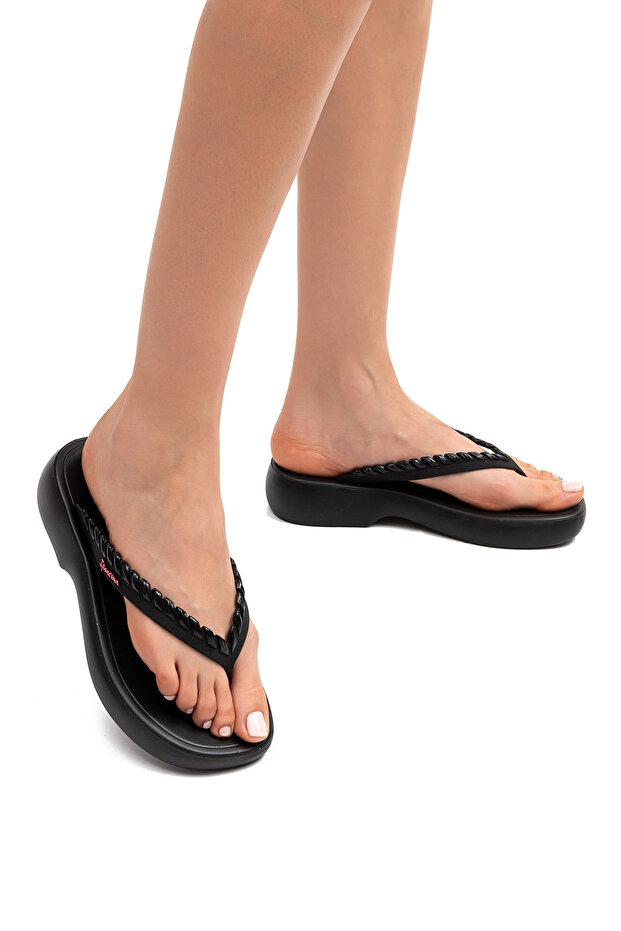 Verano Women's Flip Flops Black 35/42