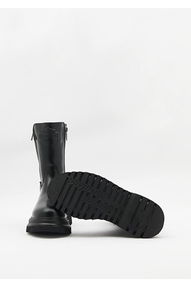 Rıver Kadın Siyah Deri Bot - 5