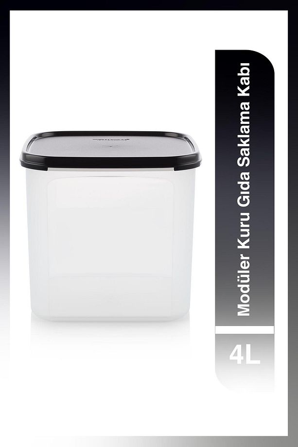 Modüler Kuru Gıda ve Bakliyat Saklama Kabı 4 lt - 1