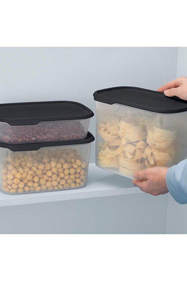 حاوية تخزين الطعام الجاف مستطيلة الشكل بلمسة واحدة كوزموس 2.8 لتر - 3