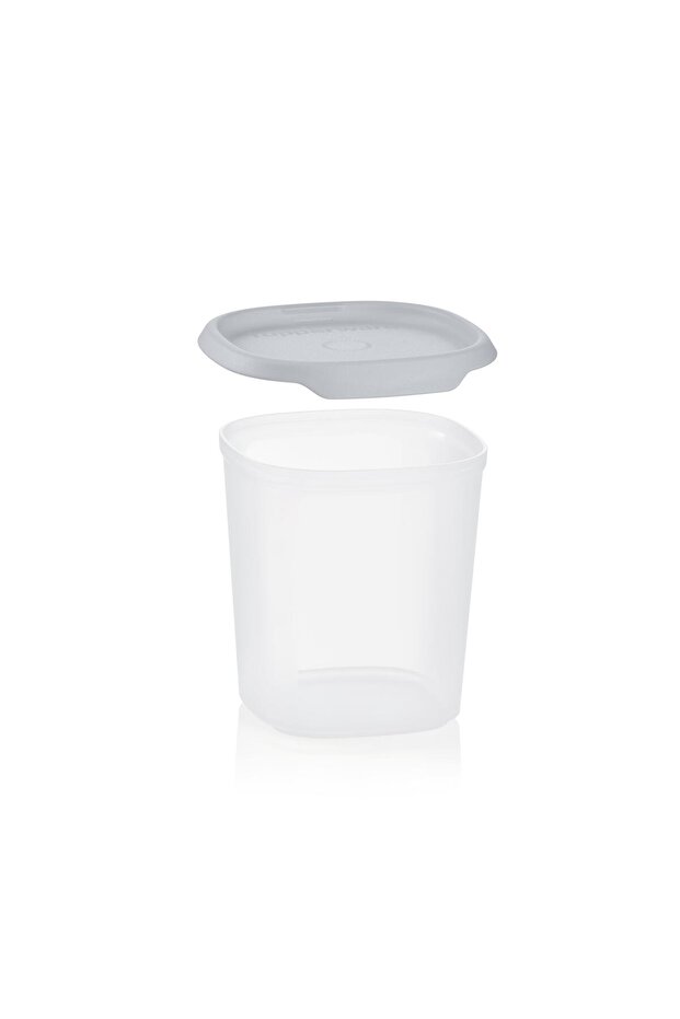 Tek Dokunuş Kare Kuru Gıda Saklama Kabı 810 ml - 3