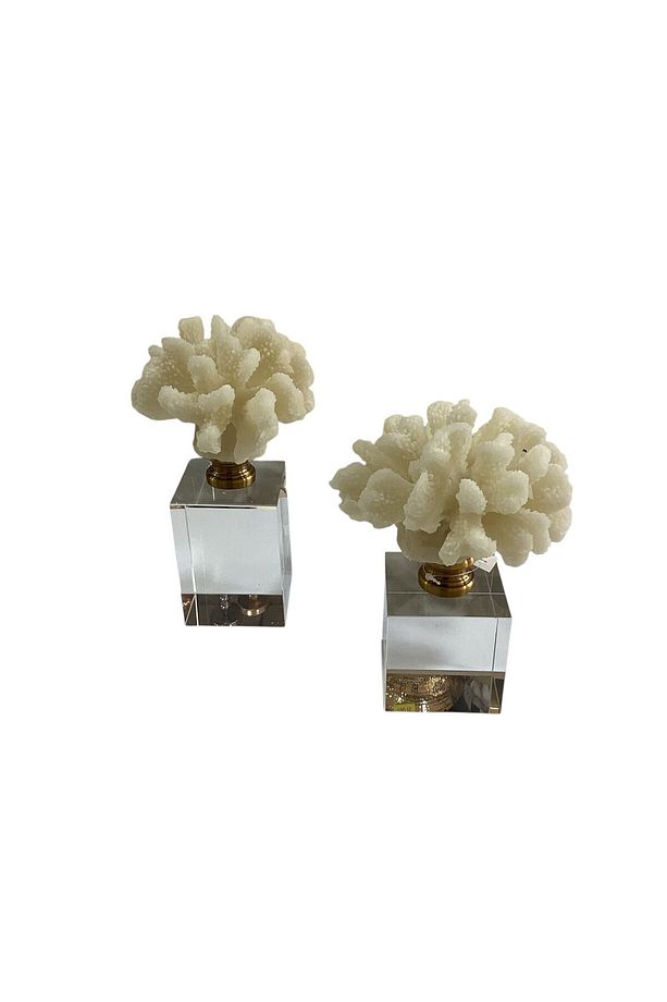 Kristal Kaideli 2’li Set Polyester Mercan - 3