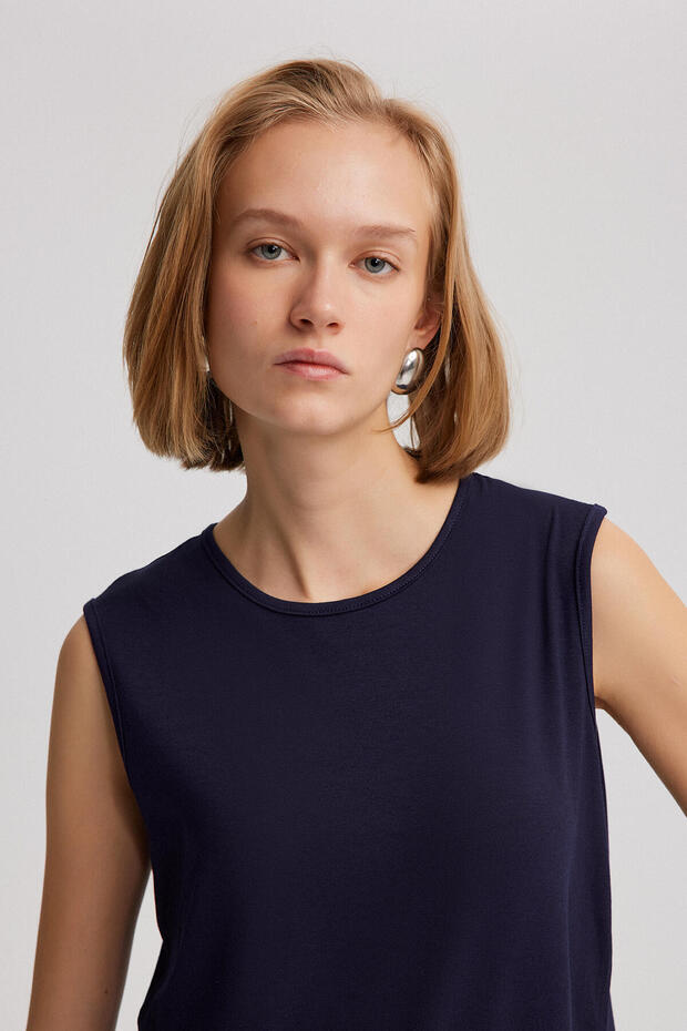 Lined Pleated Tunic - 5