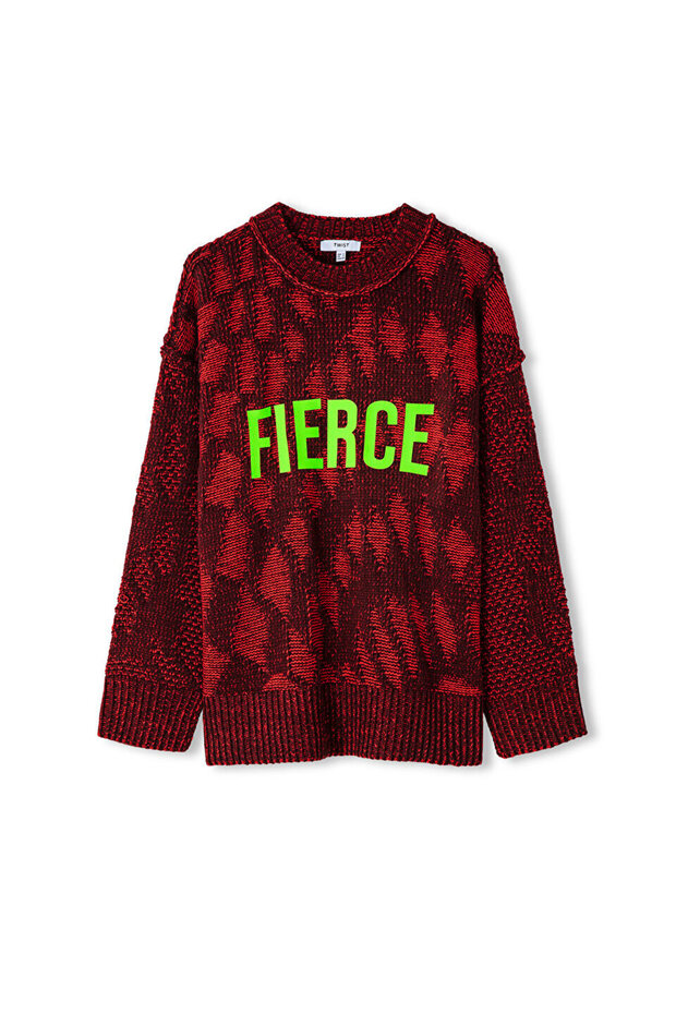 Jacquard-Oversize-Pullover - 3