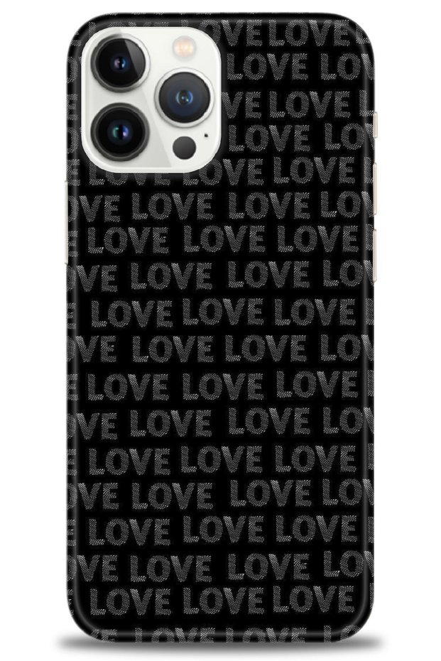 Tecno Spark 10 Pro Case Hd Printed Case - Black Love